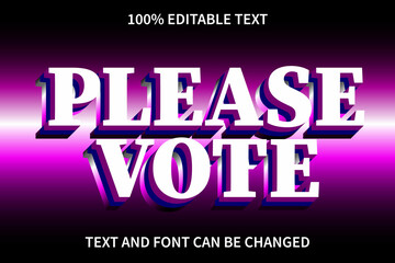 Action Editable Text Effect Modern Style