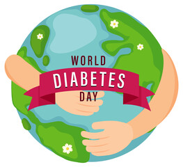 Poster design for world diabetes day