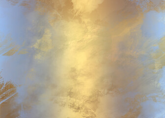 Obraz na płótnie Canvas Golden Abstract decorative paper texture background for artwork - Illustration