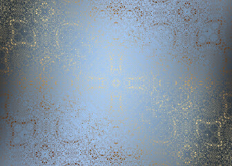 Golden Abstract  decorative paper texture  background  for  artwork  - Illustration