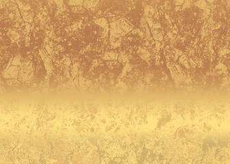Golden Abstract  decorative paper texture  background  for  artwork  - Illustration