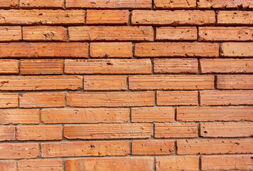 Obraz premium Old red brick wall background