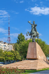 Fototapeta premium Monument to Vardan Mamikonyan, Yerevan, Armenia