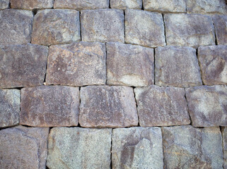 古い石垣の背景素材