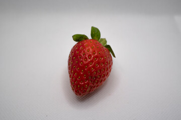 strawberry on a white background