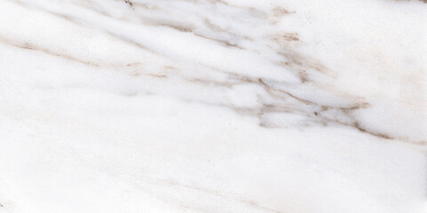 Fototapeta na wymiar White Carrara Marble Texture Background With Curly Grey-Brown Coloured Veins, It Can Be Used For Interior-Exterior Home Decoration and Ceramic Decorative Tile Surface, Wallpaper, Architectural Slab.