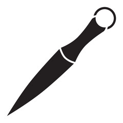 Illustration of Kunai design icon

