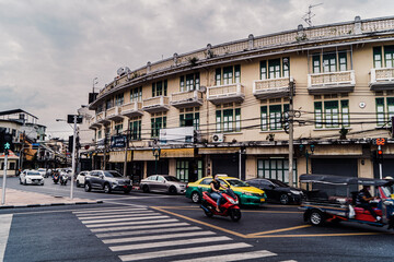 les rues de Bangkok