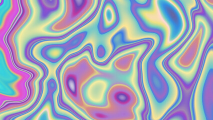 Strange holographic liquid digital illustration