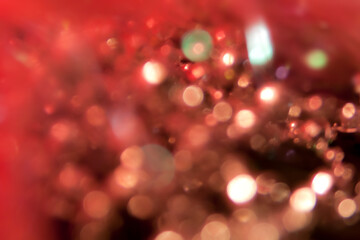 キラキラの光と黒背景