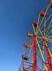 Ferris wheel and sky