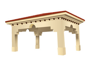 spanish porch, spanish house, spain, building, exterior, roof, tiles, karachi, farm house, 