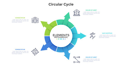 Modern Infographic Vector Template