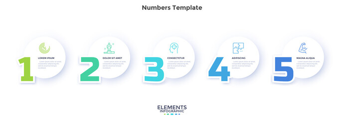 Modern Infographic Vector Template