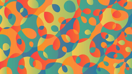 Vector abstract multicolor background with gradients