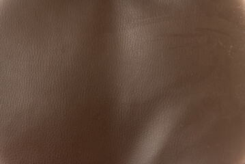 Texture de cuir brun pour fond et arrière-plan - obrazy, fototapety, plakaty
