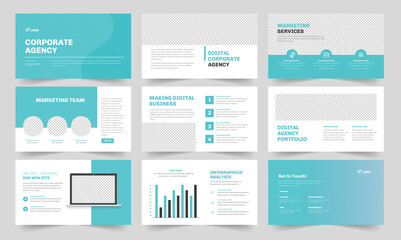 Corporate Business agency PowerPoint Template 