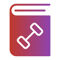 book gradient icon