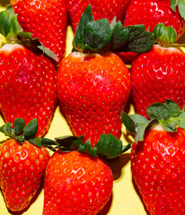 Strawberry close up 
