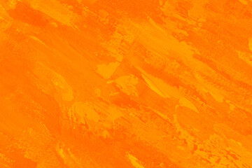 オレンジ色のペイントテクスチャ背景