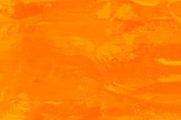 オレンジ色のペイント背景