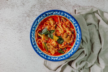 Malatang, chinese spicy numbing hot soup