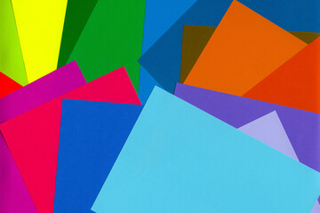 カラフルな紙の背景