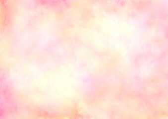 淡いピンクの水彩テクスチャの背景