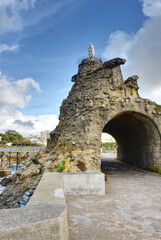 Fototapeta premium Frankreich - Biarritz - Jungfrauenfelsen