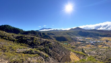Fototapeta na wymiar Tenerife landscape 