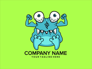 germs illustration logo that disturbs health