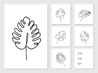 Leaf line art Hand drawn. Illustration about Leaf line art.