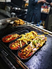 chef preparing food