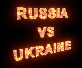 russia vs ukraine words text