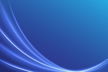 Obraz premium Blue wave abstract background. Blue gradient waving shape background Elegant blue wave background