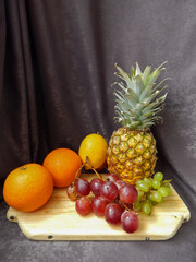 still life with fruits