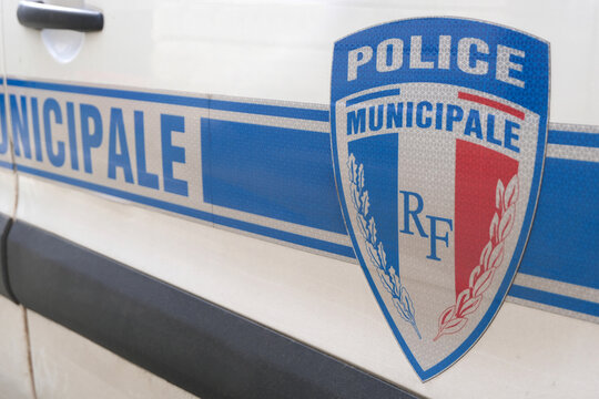 Stickers Transports: Voiture de Police Gyrophare