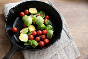 vegetables in a bowl