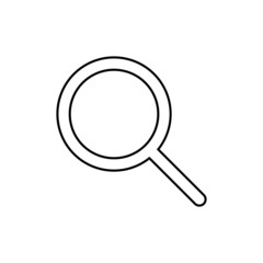 Search icon in line style