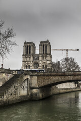 Fototapeta premium notre dame cathedral