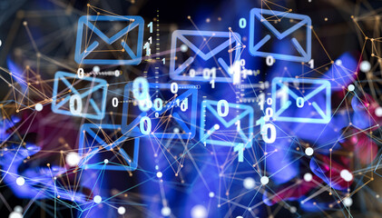 mail communication support contact concept service