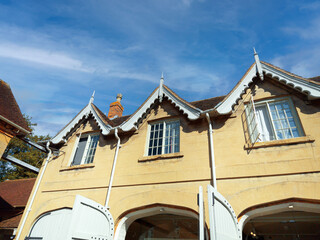 The gardens and estate of coughton court stately home warwickshire england uk