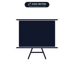 school board icon symbol template for graphic and web design collection logo vector illustration