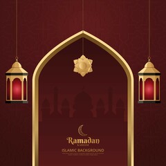 ramadan kareem and islamic background