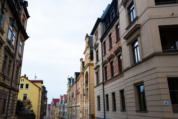 Fototapeta premium Altenburg in Thuringia, beautiful old town, former residence