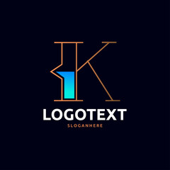 letter K logo