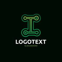 Letter I logo