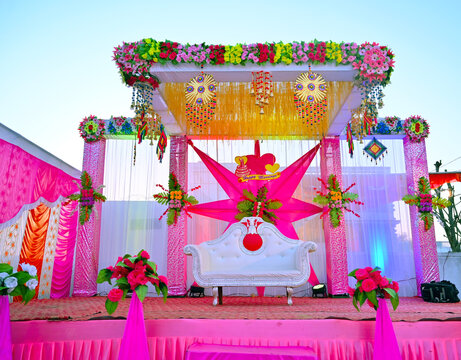 Traditional Wedding Stage Decoration Frames FIJI - DST International