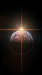 spring equinox ,september equinox ,  vernal equinox Easter cross 3d illustration