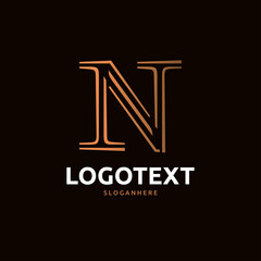 letter N logo